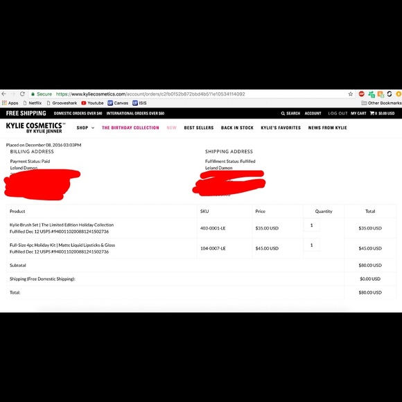 Holiday Kylie mattes - Picture 5 of 5